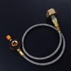 tank Save Durable LPG Container Adapter Gas Stove Coupler Stove Metal Tube Propane Refill Adapter