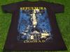 SEPULTURA CHAOS AD Мужская Футболка Все размеры Подарок Для Фанатов Футболка Унисекс Футболка