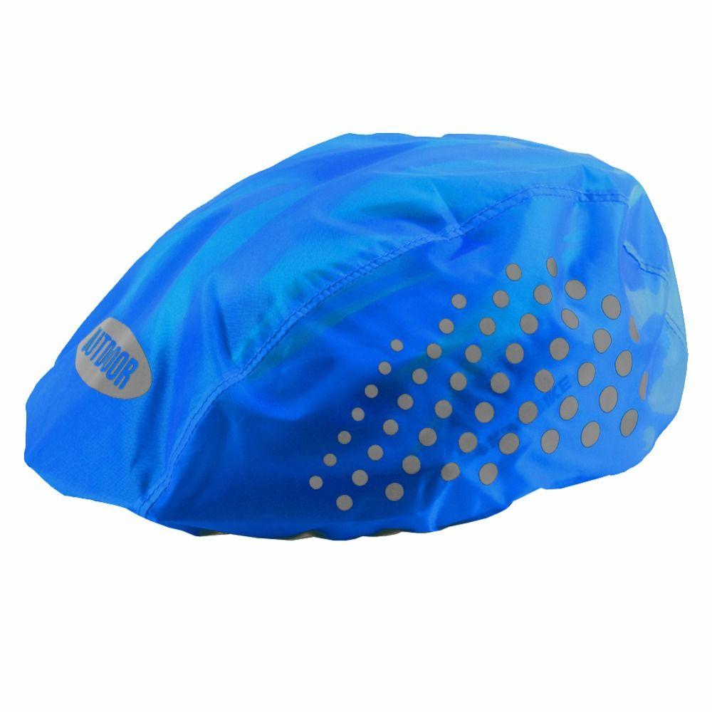With Reflective Strip Bicycle Helmet Waterproof Cover Cycling Helmet Rain Cover