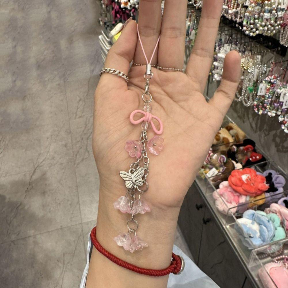 Straps Y2K Phone Pendant Charms Phone Chain Telephone Jewelry Phone Lanyard  Girl Woman