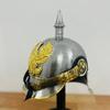 Pickelhaube Officer Helmet With Wooden Stand