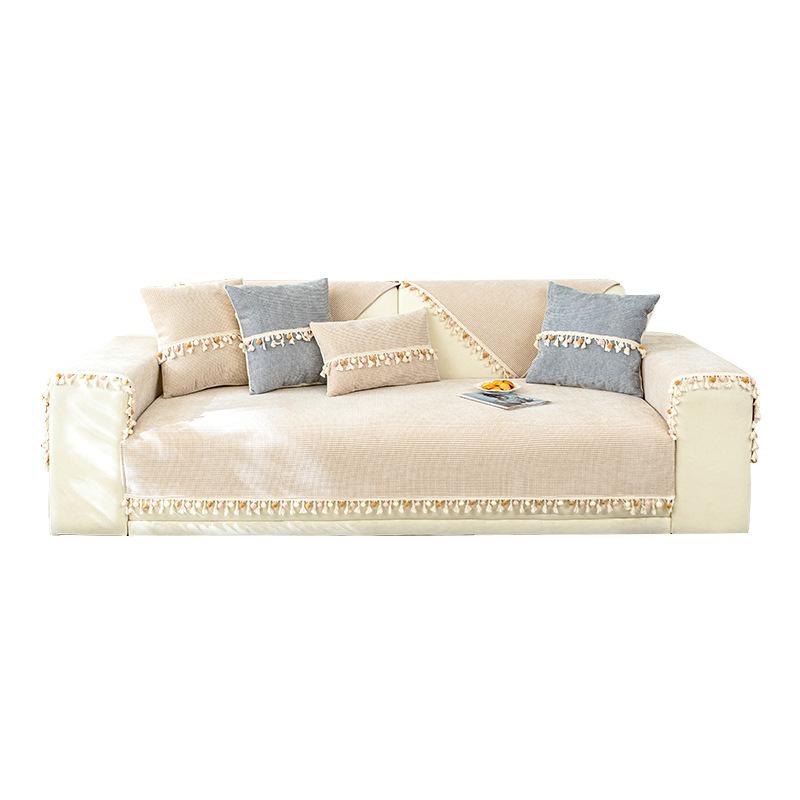 Cream Style Chenille Sofa Cushion Four Seasons Universal New Non-Slip Seat Cushions Sofa Cover Backrest Cover Towel