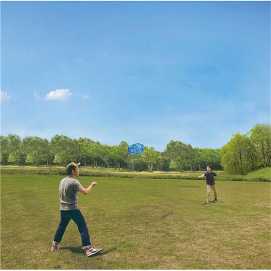 Boomerang Toy Throwback Round Shaped Flying Disc Funny Throw Catch Interactive 