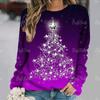 Women's Sweater Pullover Christmas Party Clothes Autumn New Long Sleeve T-Shirt Imitation Cotton O Neck Top Casual Sweatershirt