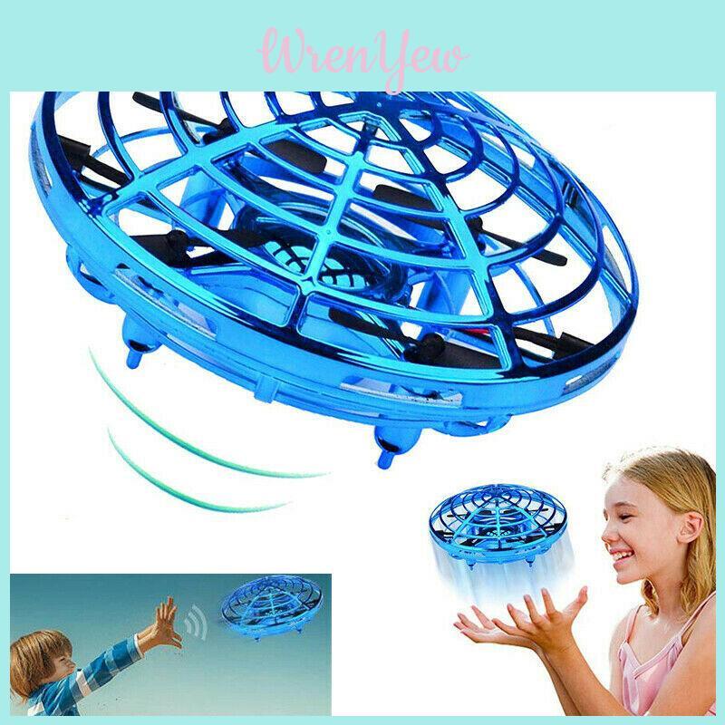 Mini Induction Drone Suspension Toy With Shining Led Light Ideal For Indoor Play