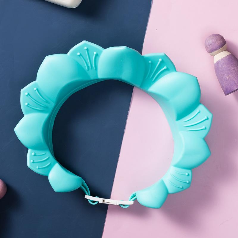 Baby Shampoo Cap Adjustable Wash Shower Hat For Newborn Kids Ear Protection Children Bath Visor Head Cover Cute Shield