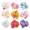 Artificial Moth Orchids Hair Clip Bohemia Hawaiian Faux Pearl Simulated Flower Duckbilled Clamp Hairpin Hair Barrette Women Hair Accessories Headwear