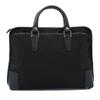 STEFANOMANO Time Briefcase In Limonta Nylon and Genuine Luxury Large Made In Italian Leather Business Perfect for Commuting and Office [Limited Offer]
