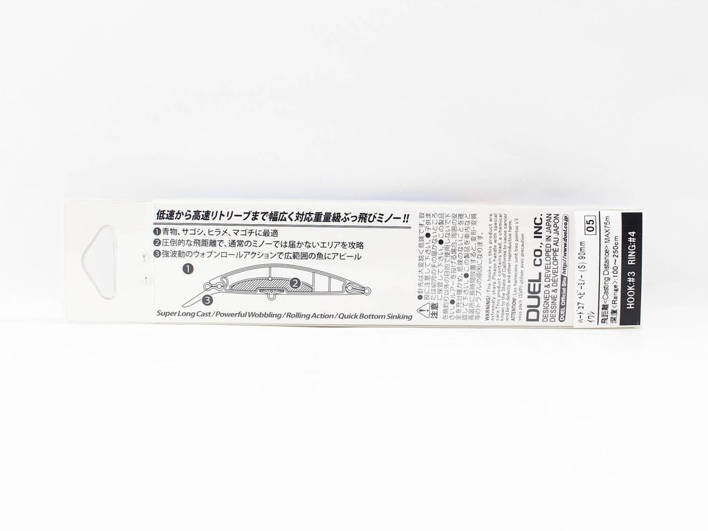 Yo Zuri Тяжелая тонущая приманка Duel Hardcore 90S Minnow F1189-HIW (0356)