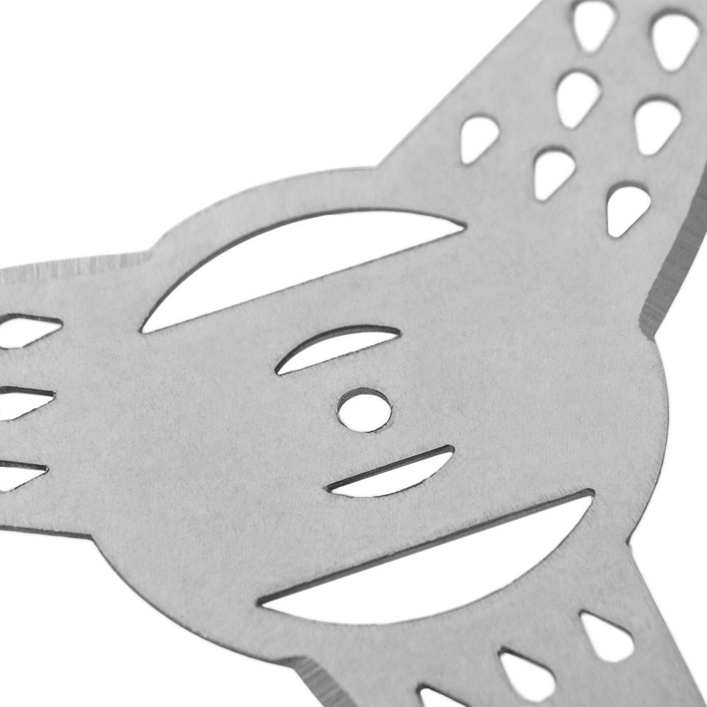 Головки для триммера из нержавеющей стали, металлические режущие элементы, запчасти для газонокосилки, садовый электроинструмент