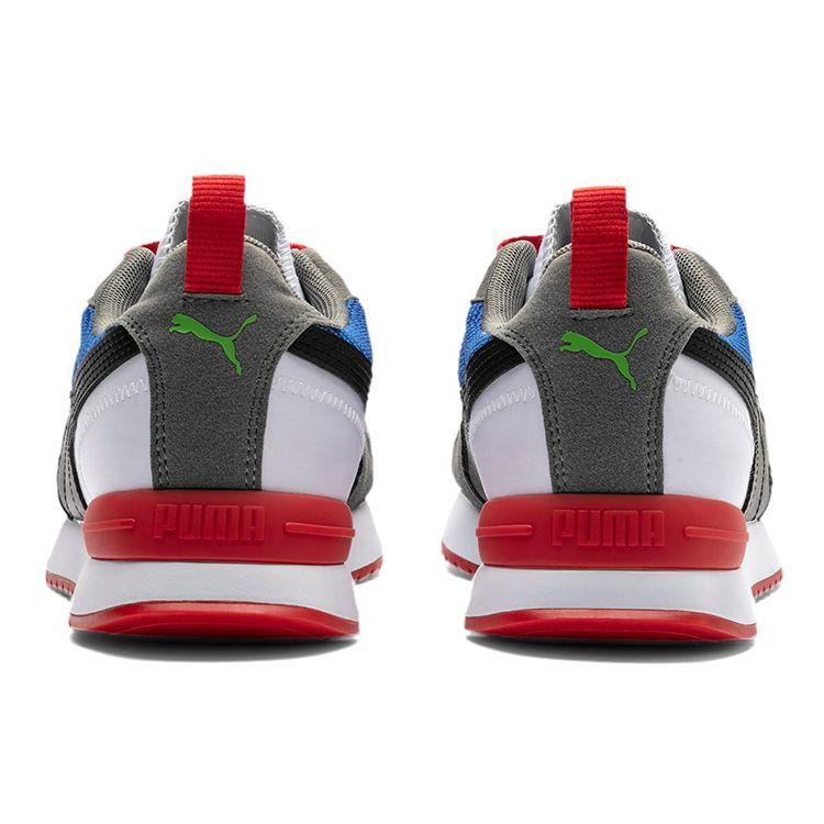 Puma R78 Synthetic Leather Retro Sports Low-Top Lifestyle Shoes Unisex Sneakers Blue White Red 373117-10