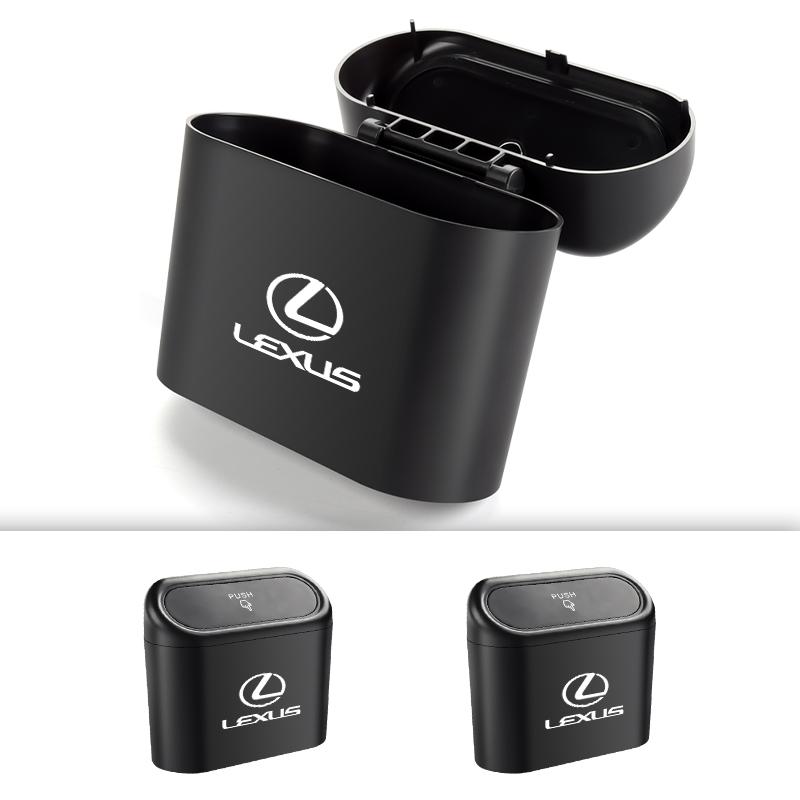 Car Door Trash Can Garbage Case Waste Tools Storage Box Accessories For Lexus UX250h RX450h CT200h RX400h NX300h RX350 RX300 GX4MK5