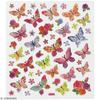 Stickers - Creotime - Butterflies - Purple - Children's - Classic