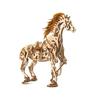 Ugears Horse Meccanoid 70054 Wooden Puzzle, No Glue or Tools Required, 3D Puzzle with Assembly Instructions