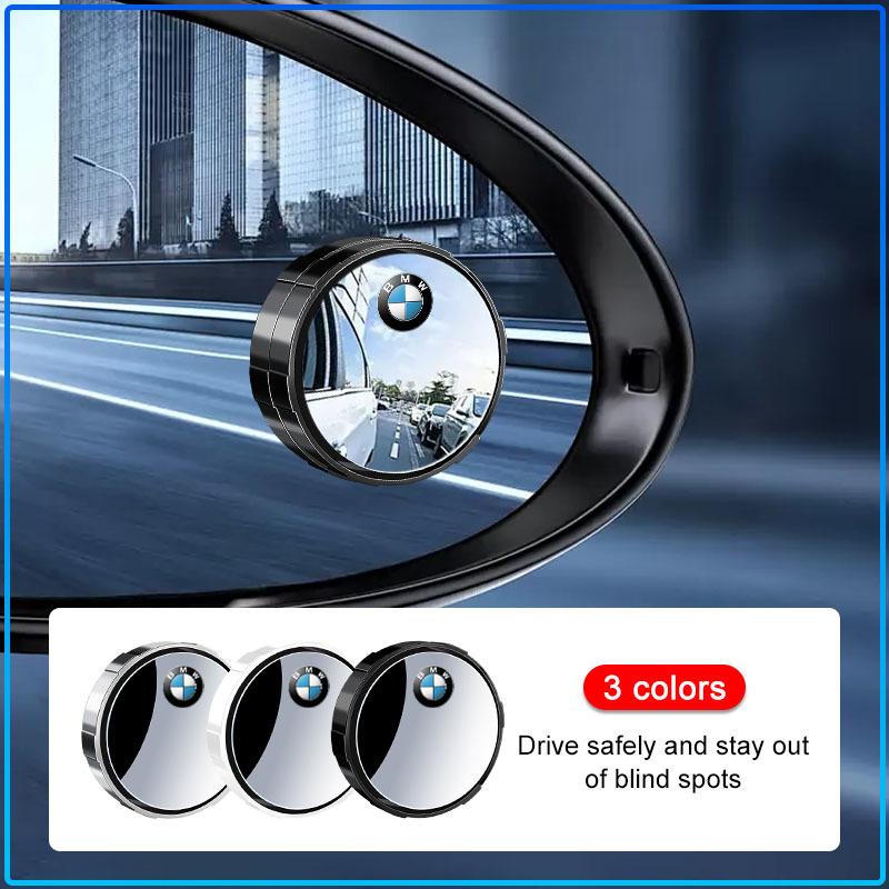 Для BMW E60 E46 E39 E38 E90 E36 F30 E30 E31 E34 F10 E87 E92 E91 E53 E70 X1 X5 X3 X6 Регулируемый 360 Градусов Зеркало Заднего Вида Угол Мертвой Зоны Автомобиля Значок