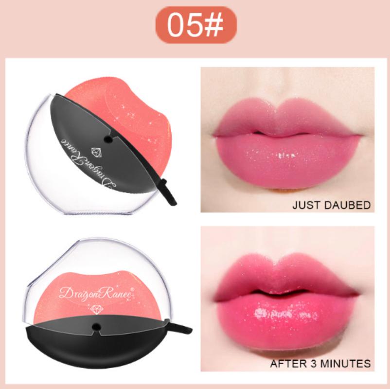 Женский водостойкий блеск для губ, цветочная помада, изменение цвета, желейная помада, увлажняющий крем, цветочное масло для губ, прозрачное бесцветное масло для губ