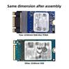 Xiwai NVMe M-Key NGFF B+M 22 x 30 mm to 22 x 42 mm Male-to-Female Expansion Adapter, Compatible with Legion Go ThinkPads.