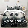 Лучший новый цифровой комплект постельного белья в стиле Hollow Knight с принтом, с наволочкой, пододеяльником, односпальный, двуспальный, Queen, Super King