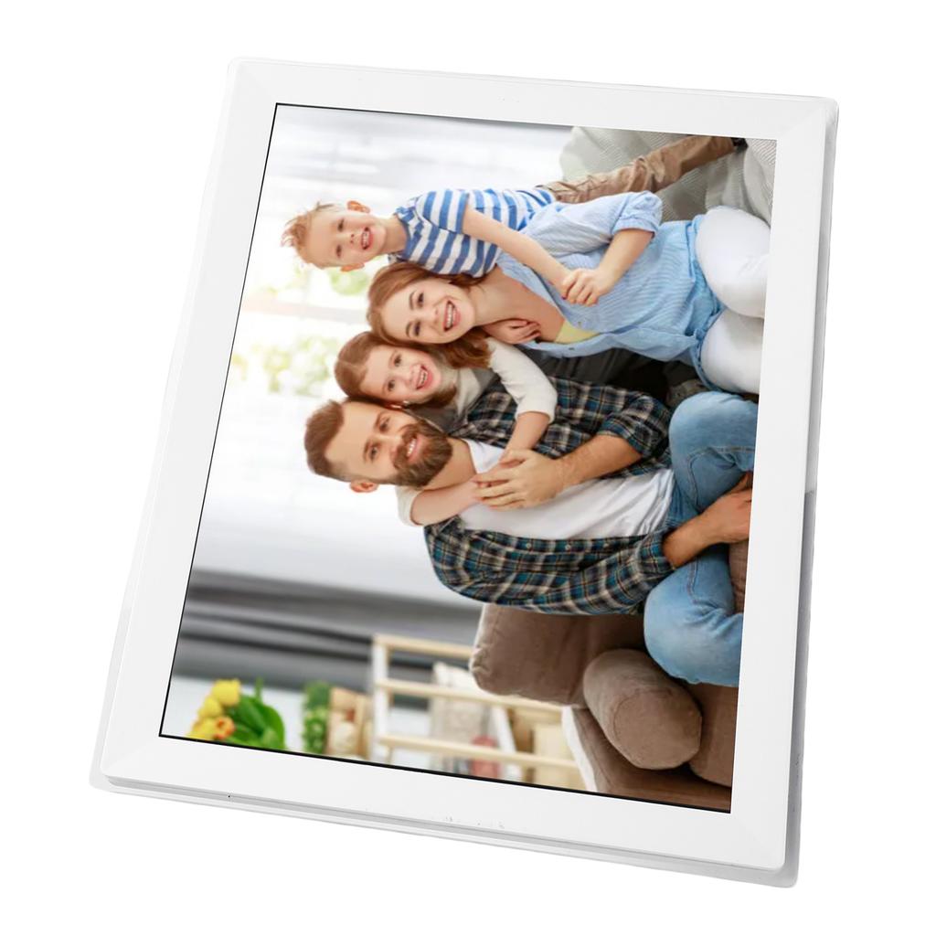 Digital Picture Frame 15 Inch HD Touch Screen 32GB Auto Rotate Wall Mountable WiFi Smart Photo Frame with APP for Photo
