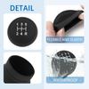 Salior 2PCS Gear Shift Cover for Car Decorations Interior,Silicone 5-Speed Shift Knob Cover/Car Gear Shift Cover,Universal Car Accessories Shifter