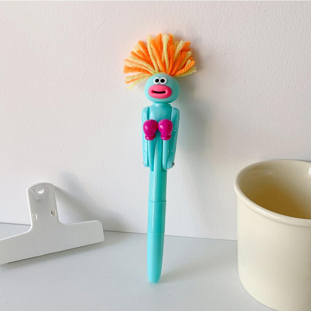 Шариковая ручка, ручка для плавного письма, интерактивная боксерская ручка, ручка для плавного письма, забавная ручка для снятия стресса, подходит для домашнего обучения, 1 мл