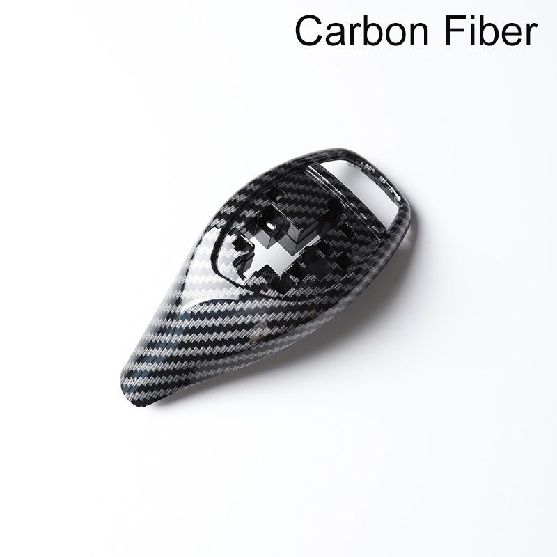For BMW F30 F10 F32 F33 F31 F34 F06 F12 F25 F26 1 3 3GT 4 5 5GT 6 7 Series 13-17 Gloss Black Car Gear Knob Shift Lever Cover