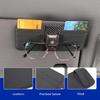 Car shield leather double-sided card bag glasses clip interior For Alfa Romeo 159 Giulietta Giulia 147 Mito 156 166 GT Stelvio QI7