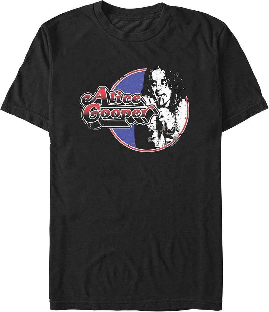 Alice Cooper distressed graphic tee T-shirt