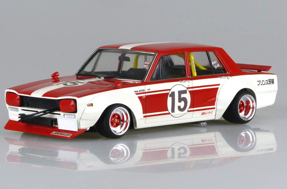 Aoshima Bunka Kyozaisha Liberty Walk Series Shakotan Koyaji Официальная лицензия Nissan Skyline Hakosuka 4Dr Пластиковая модель 1/24 No.SP