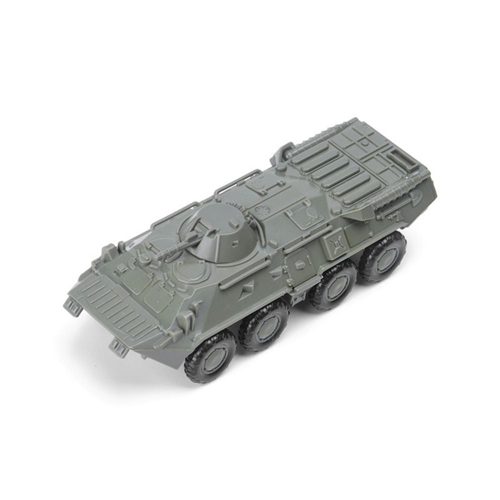 4D 1:72 DIY Model Building Kits Armoured Tank Plastic Toys Tank Truck
