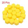 20X 19Mm Silicone Car Wheel Nut Lug Hub Covers Bolt Cap Dust Cover Protector