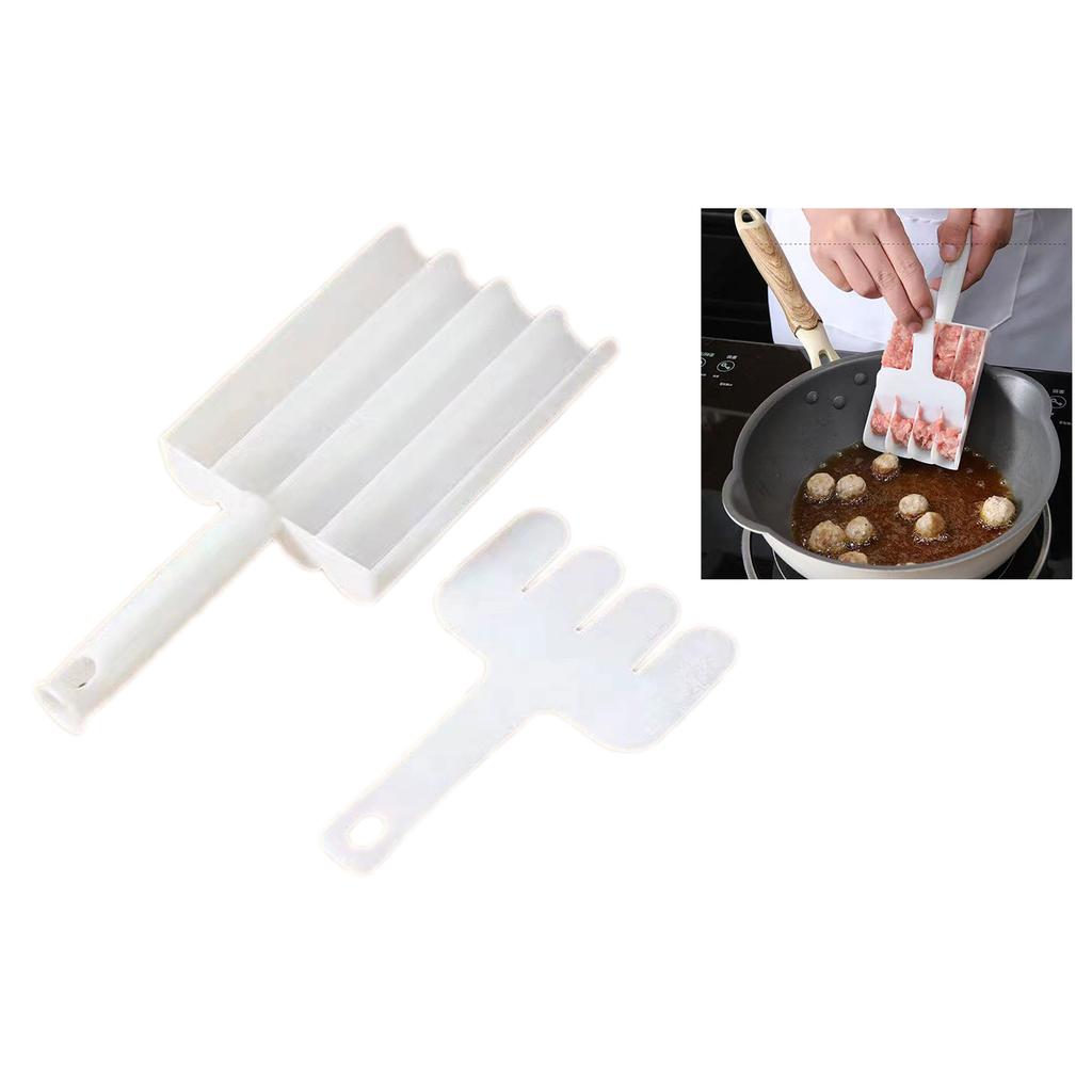 Kitchen Meatball Maker Meatball Former Cooking Tool Non-Stick Meatball Maker PP Material for Frikadellen Shrimp and More