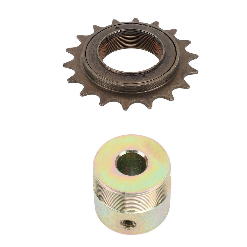 Single Speed Freewheel 18T Threaded Freewheel with 13mm Connector Cycling Replacement A