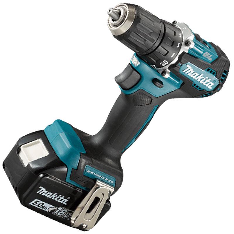 Makita DDF487SAJ 18В бесщеточная аккумуляторная дрель-шуруповерт вилка CN (адаптер в комплекте)