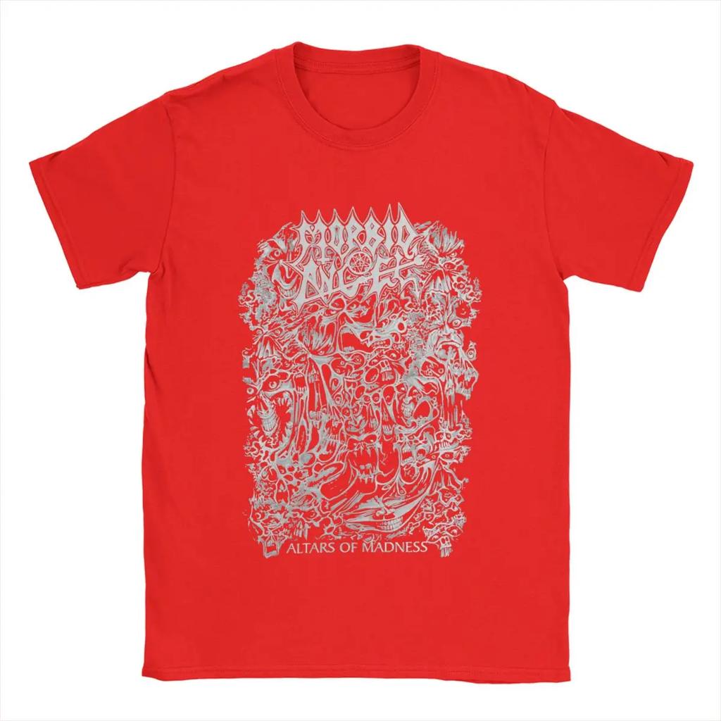 2025 New Arrival fashion Fashion Morbid Angel Altars Of Madness TShirts Unisex Round Collar 100 Cotton T Shirt Short Sleeve Tee S