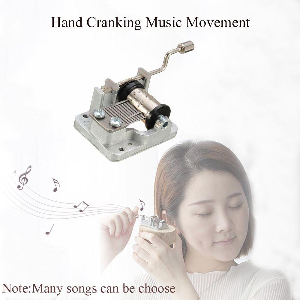 Подарок на день рождения, Рождество для детей, Механическая музыкальная шкатулка с ручным приводом, Рождественская песня, Декор, Коллекционные предметы