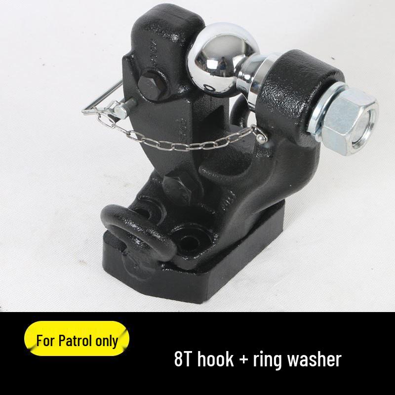 Фаркоп Nissan Patrol Y62 и быстросъемный буксировочный крюк из нержавеющей стали для Y61