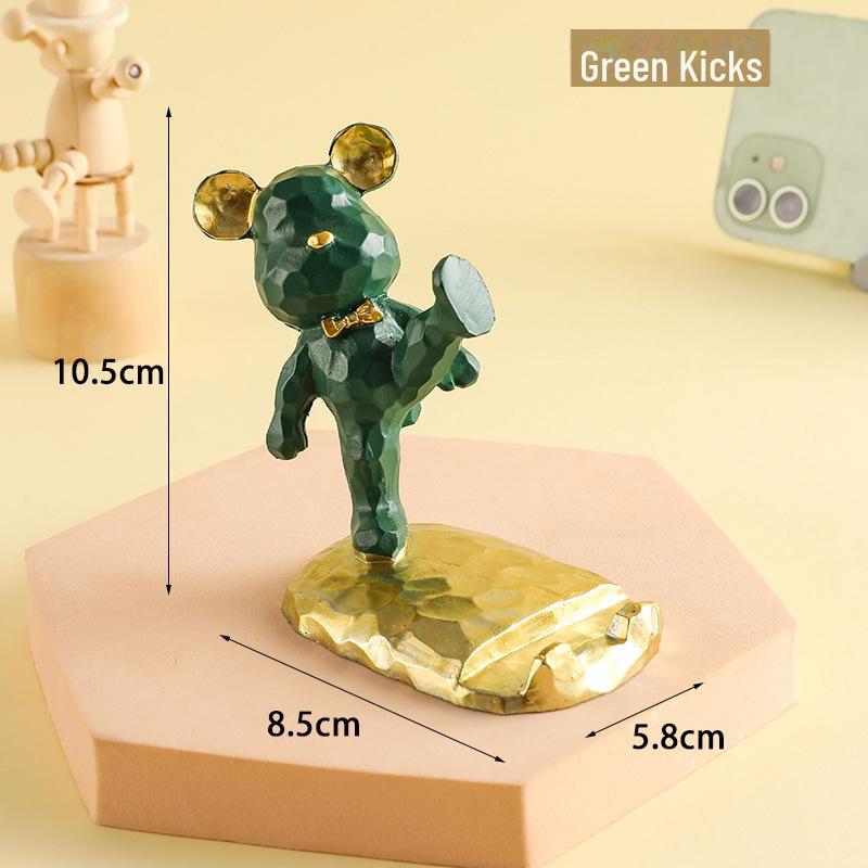 Милый держатель для планшета Violent Bear из смолы