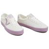 Vans Sports Low Top Skateboard Shoes Unisex White Purple Sneakers VN000CQRD45