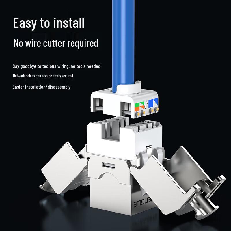Shengwei WNDF6001 Cat6 RJ45 Экранированный Сетевой Модуль