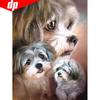 5D DIY Diamond Painting Animal Full Round Dog Embroidery Sale Picture Rhinestone Diamond