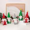 Christmas Faceless Gnome Dolls Nordic Style Forest Ornaments Festive Party Props for Window Display & Home Decor