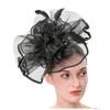 Женщины Девушки Сетка Чародеи Шляпа Коктейльная Вечеринка Оголовье Головной Убор Свадебная Шляпа
