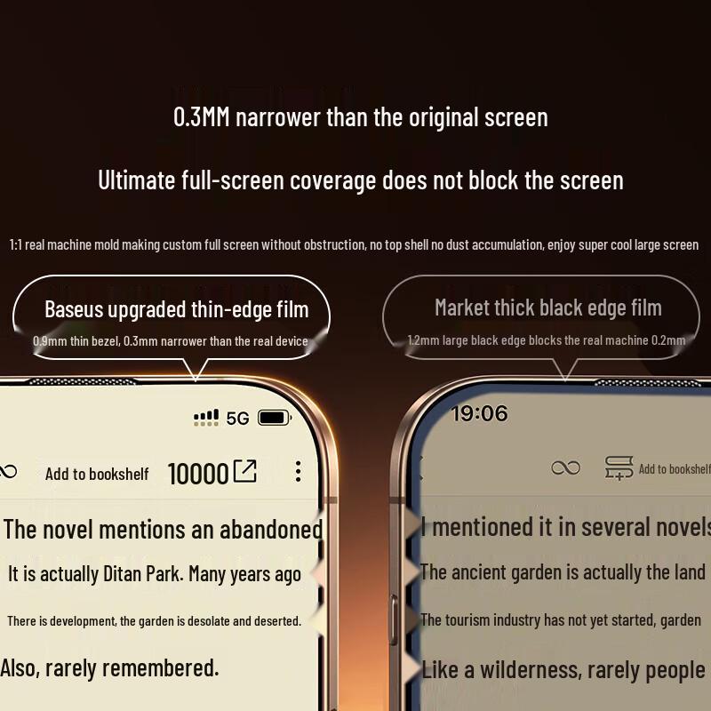 Baseus Защитное стекло для экрана iPhone 16 Pro