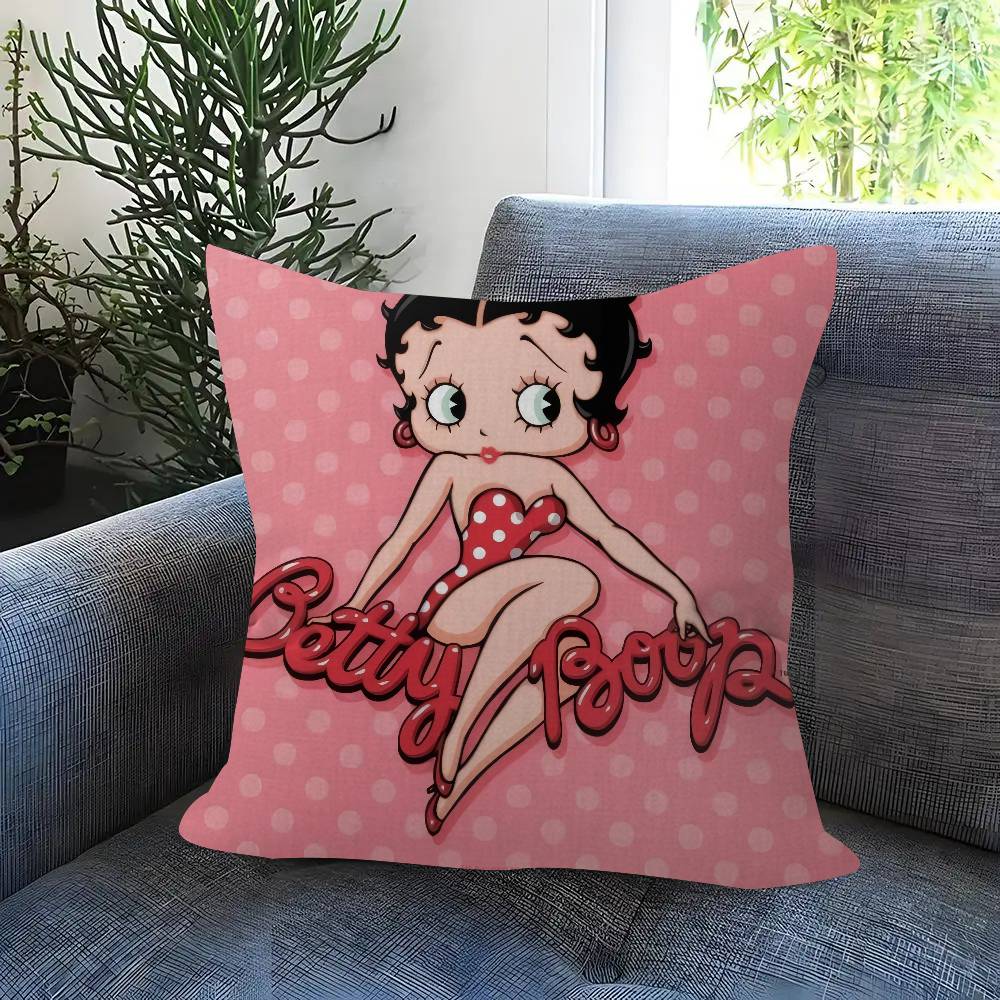 Pillow Anime Pillow Sofa Bed Head Pillow Cover Cushion Cover Fashion ANIME cute BBetty Boop