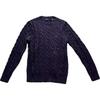 Polo Logo Embroidered Crew Neck Pullover Sweater Men Sweater Purple MNPOSWE16821738-500
