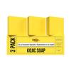 GHAR SOAPS Мыло с койевой кислотой 2% и ниацинамидом против пигментации, темных пятен, для осветления 100 г Упаковка 3 шт.
