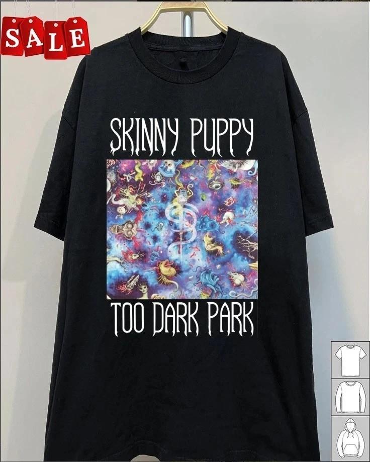 New Skinny Puppy Band Too Dark Park Black S to 5XL Concert Shirt SN672