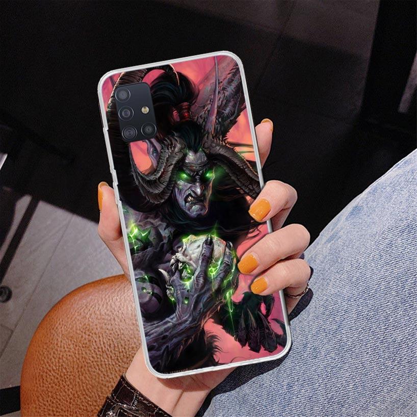 W-World Of W-Warcraft W-Wow Phnoe Case for Samsung Galaxy A12 A22 A32 A42 A52 A51 A50S A20S A10S A41 A31 A21S A40 A30S A20E A71