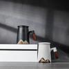 Кружка для разделения чая и воды Юаньшань с крышкой и фильтром, офисная чашка большой вместимости, креативная керамическая чашка для чая в стиле дзен